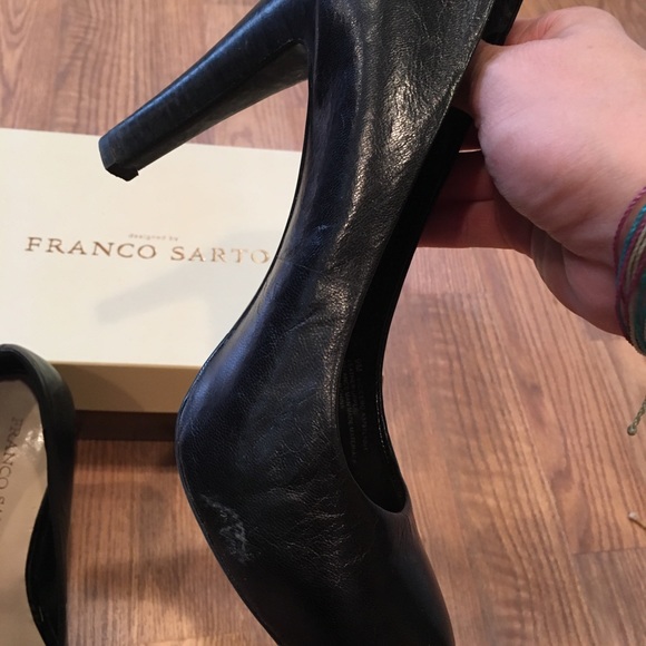 Franco Sarto black pumps size 9 - Picture 2 of 8